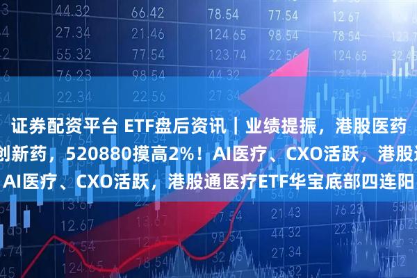 证券配资平台 ETF盘后资讯｜业绩提振，港股医药回暖！诺诚健华领涨创新药，520880摸高2%！AI医疗、CXO活跃，港股通医疗ETF华宝底部四连阳